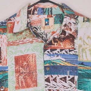 Kahala Medium button down men's shirt